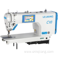 Double step lengthening pattern flat sewing machine